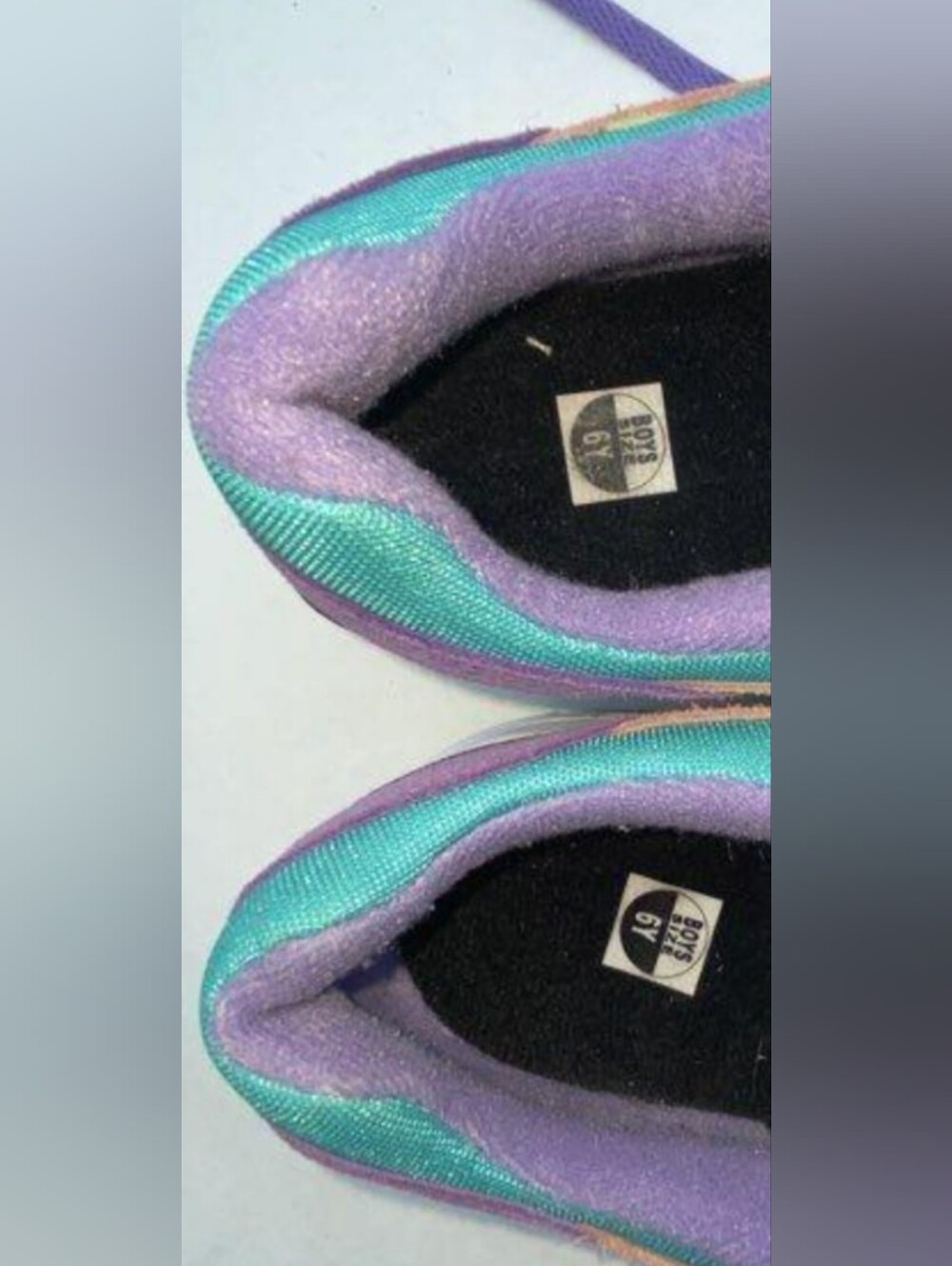 Air Max 1 GS 'Have A Nike Day' Teal Pink Black Low-Top Sneakers Size 6YLike New - Picture 9 of 11